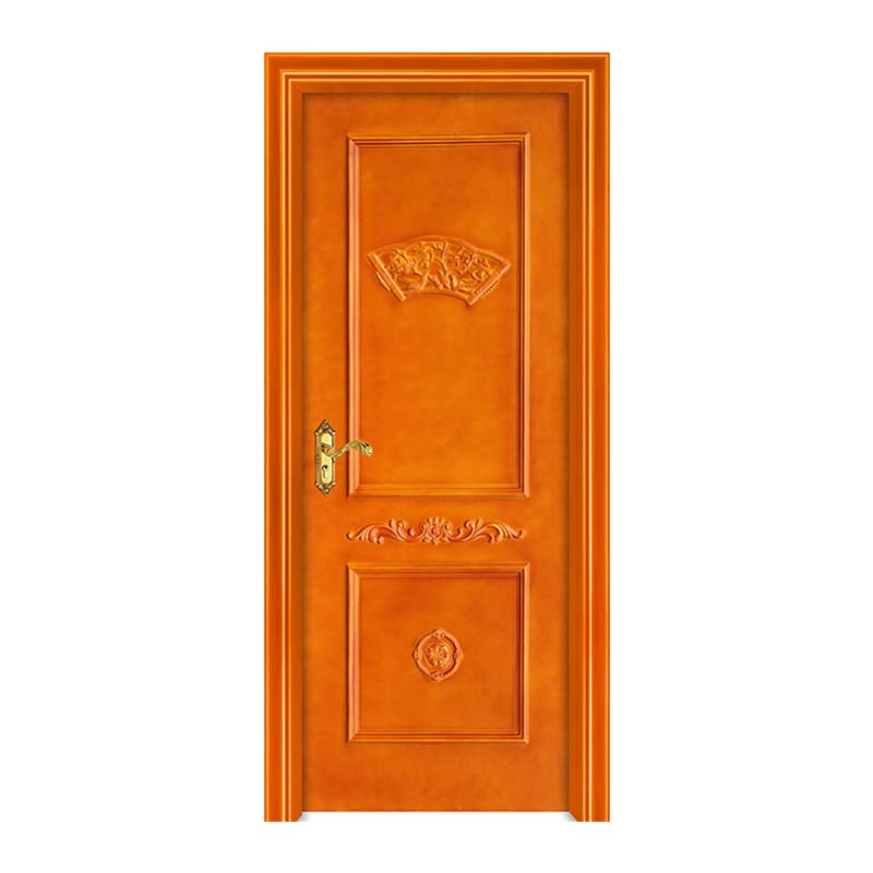 2021 จีนประตูไม้เรียบง่ายประตูภายนอก wpc ประตูทาสีเพื่อการค้าราคาถูก